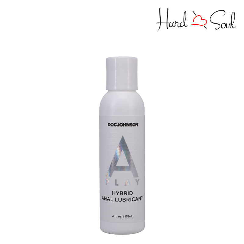 A Bottle of A-Play Hybrid Anal Lubricant 4oz - HardnSoul