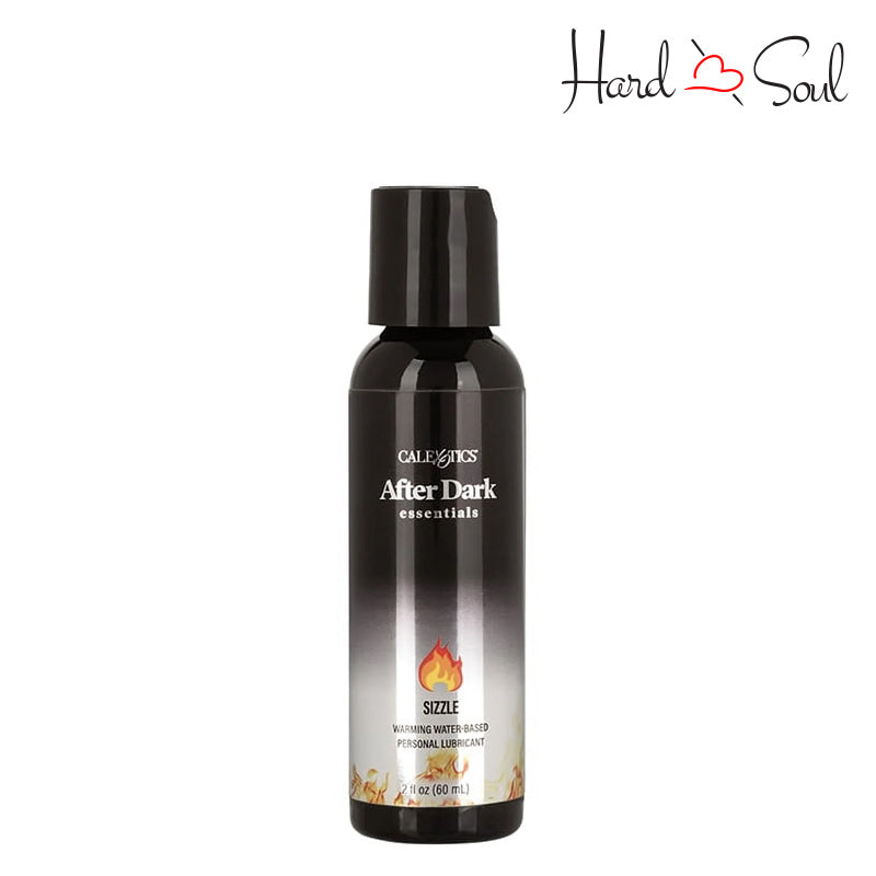 A 2 oz bottle of After Dark Essentials Sizzle Ultra Warming Water-Based Lubricant - HardnSoul
