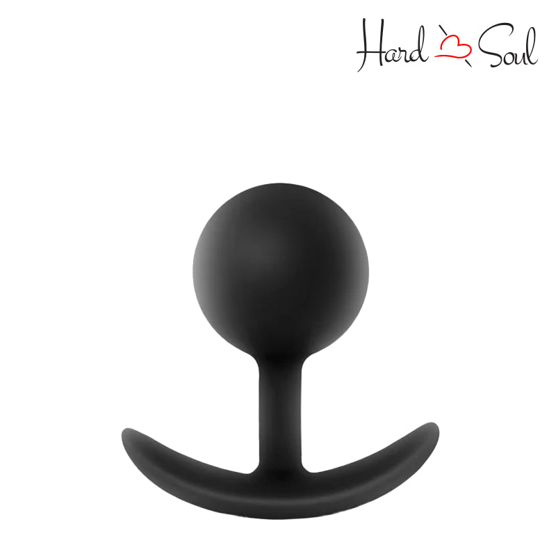 An Anal Adventure Platinum Vibra Plug Black - HardnSoul