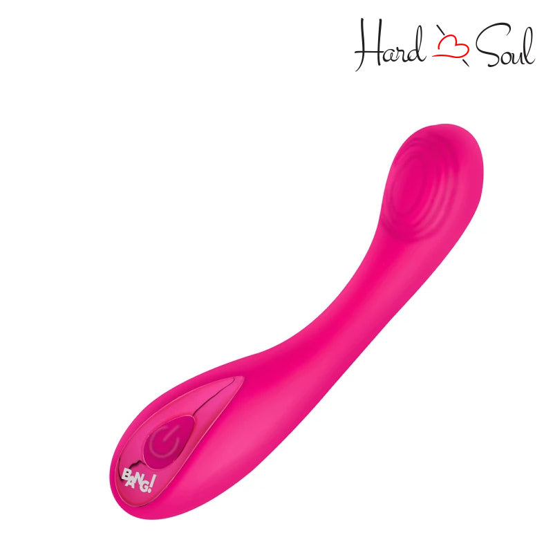 A Bang G-Spot Silicone Vibrator Pink - HardnSoul