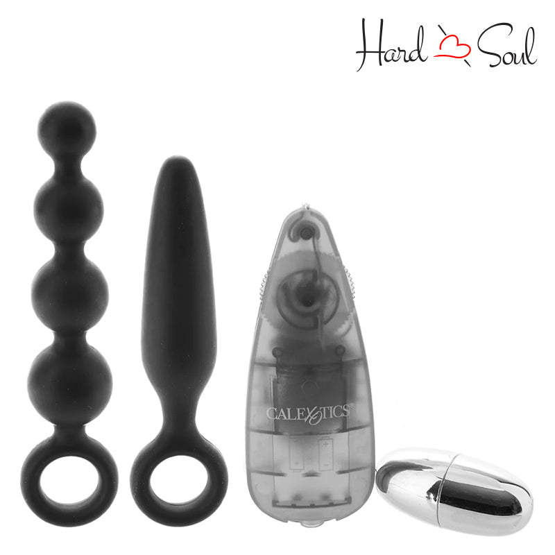 A Booty Call Vibro Kit Black - HardnSoul