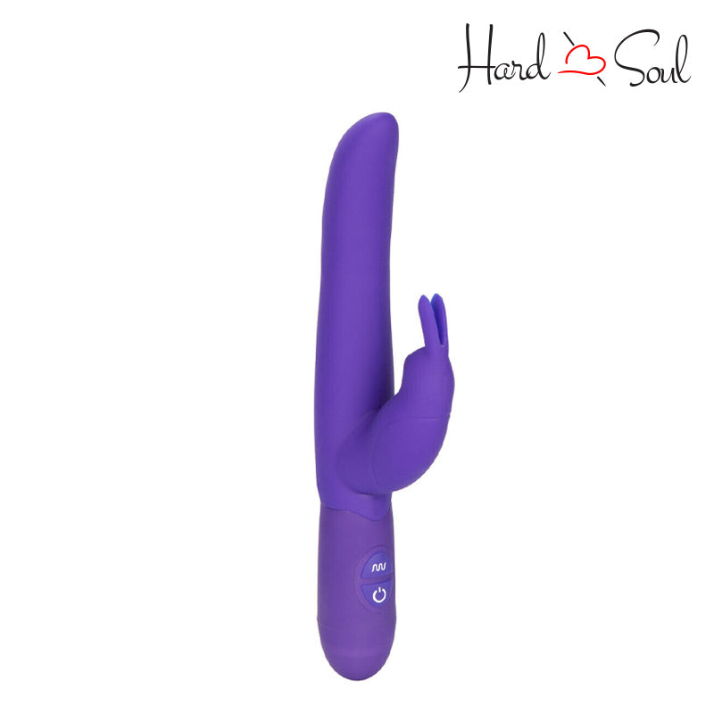 A Bounding Bunny Silicone Rabbit Vibrator Purple - HardnSoul
