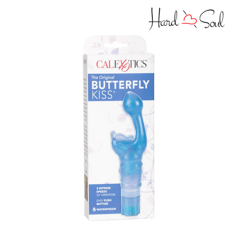 A Box of Butterfly Kiss Vibrator Blue - HardnSoul