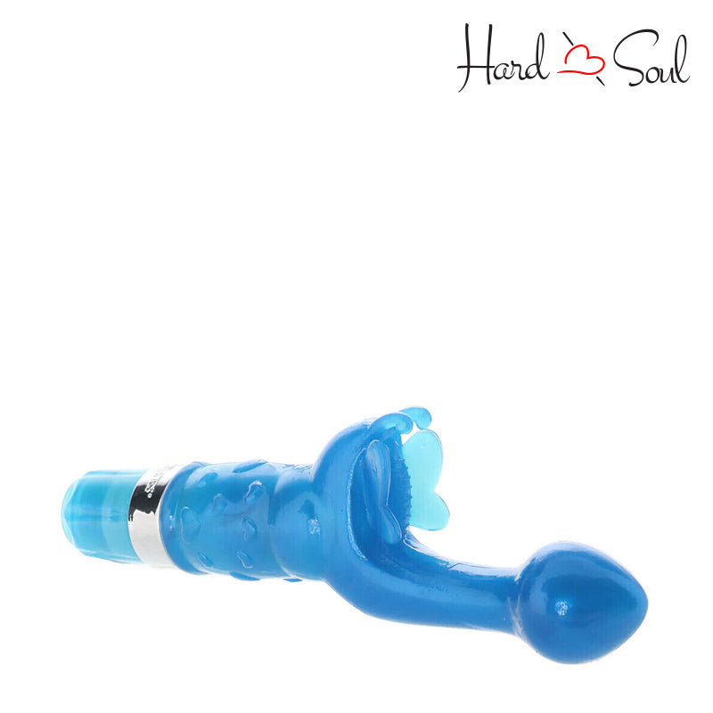 Top of Butterfly Kiss Vibrator Blue - HardnSoul
