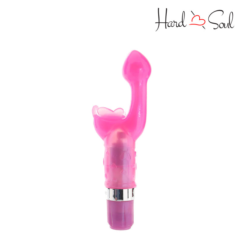Right Side of Butterfly Kiss Vibrator Pink - HardnSoul