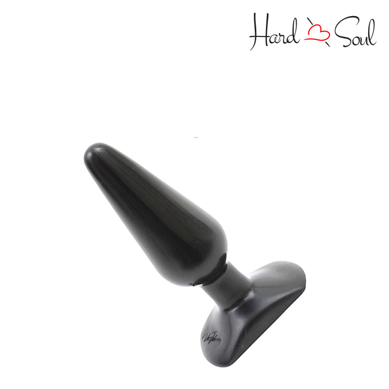 Side of Classic Butt Plug Medium Black - HardnSoul