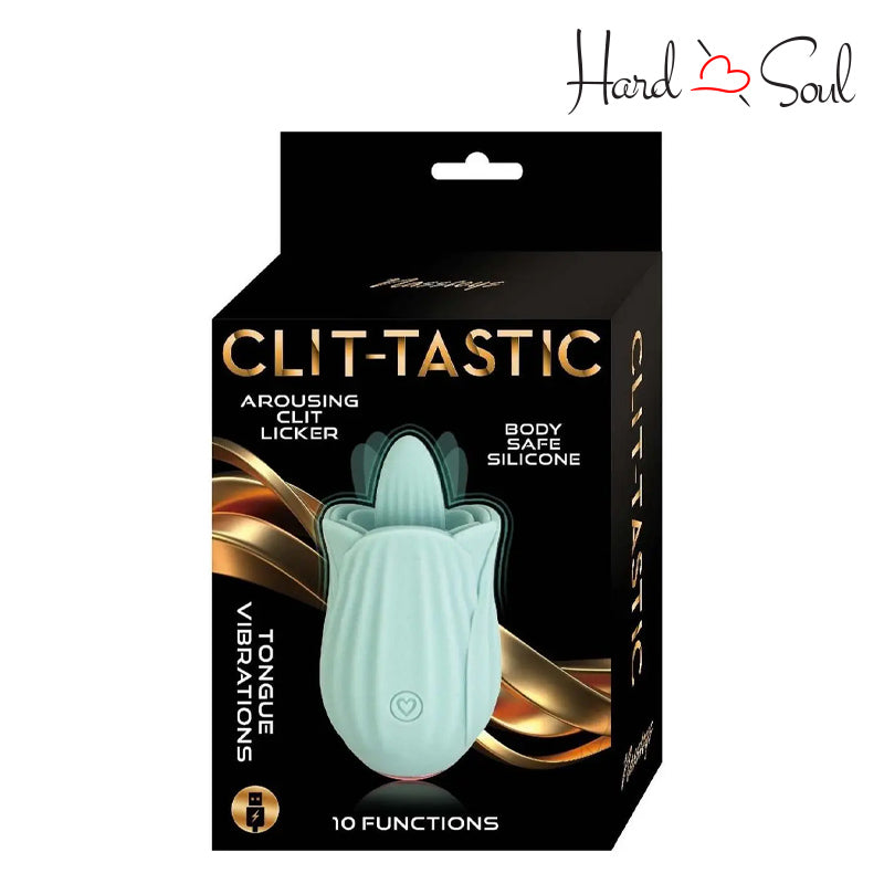 A Box of Clit-Tastic Arousing Clit Licker Aqua - HardnSoul