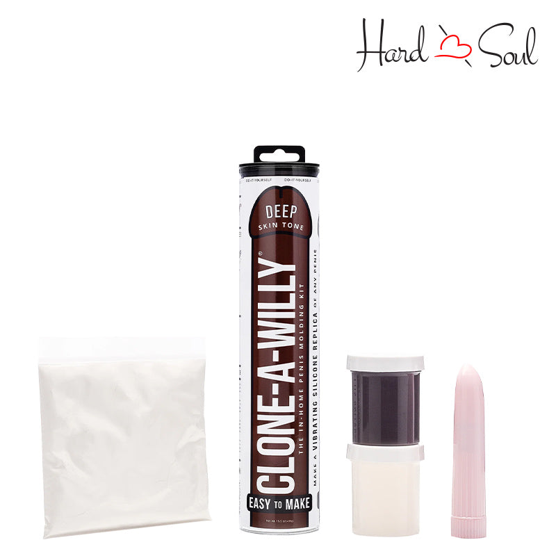 Clone-A-Willy Deep Skin Tone Vibe Kit - HardnSoul
