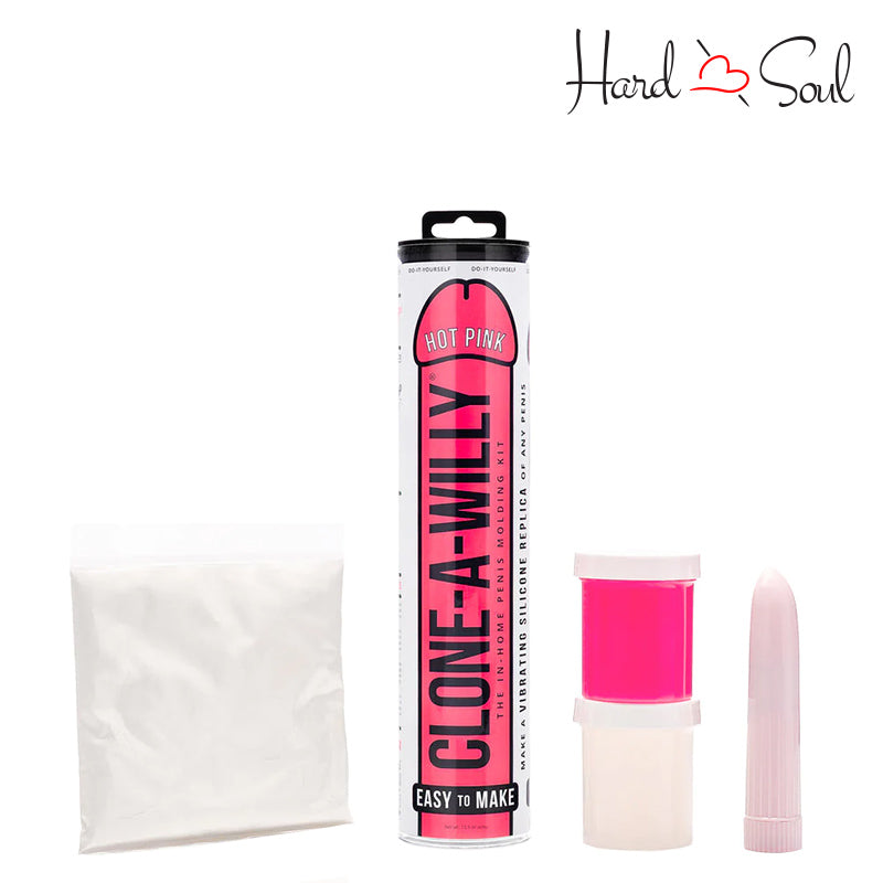 A Clone-A-Willy Hot Pink Vibe Kit - HardnSoul