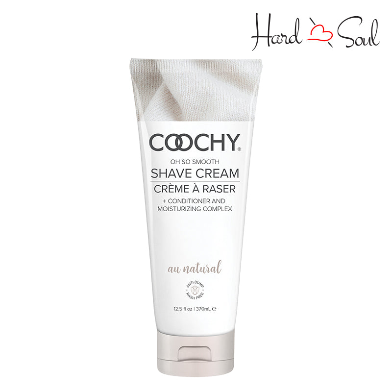 A Tube of Coochy Shave Cream Au Natural 12.5oz - HardnSoul