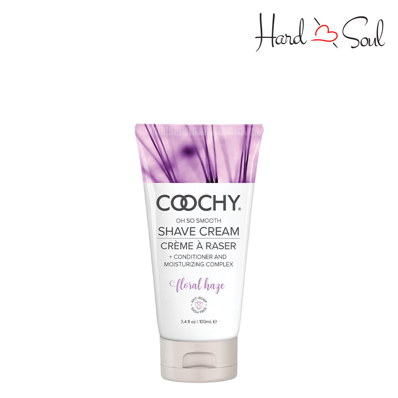 A Tube of Coochy Shave Cream Floral Haze 3.4oz - HardnSoul