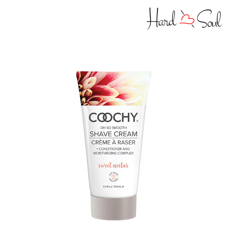 A Tube of Coochy Shave Cream Sweet Nectar 3.4oz - HardnSoul