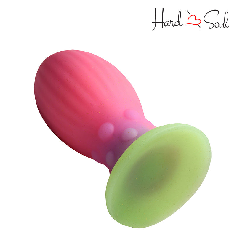 Bottom Side of Creature Cocks XL Xeno Silicone Egg - HardnSoul