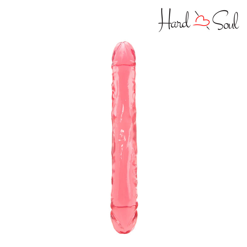 A Crystal Jellies Jr. Double Dong Pink 12" - HardnSoul