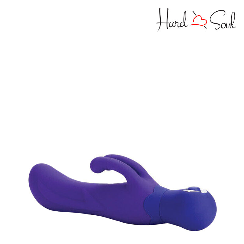 Side of Double Dancer Rabbit Vibrator Purple - HardnSoul