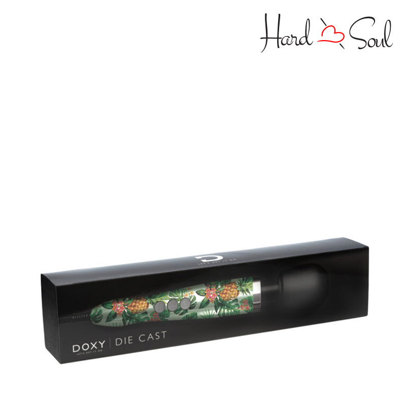 A Box of Doxy Die Cast Wand Massager Pineapple - HardnSoul