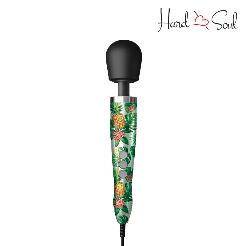 A Doxy Die Cast Wand Massager Pineapple with adjustment buttons - HardnSoul