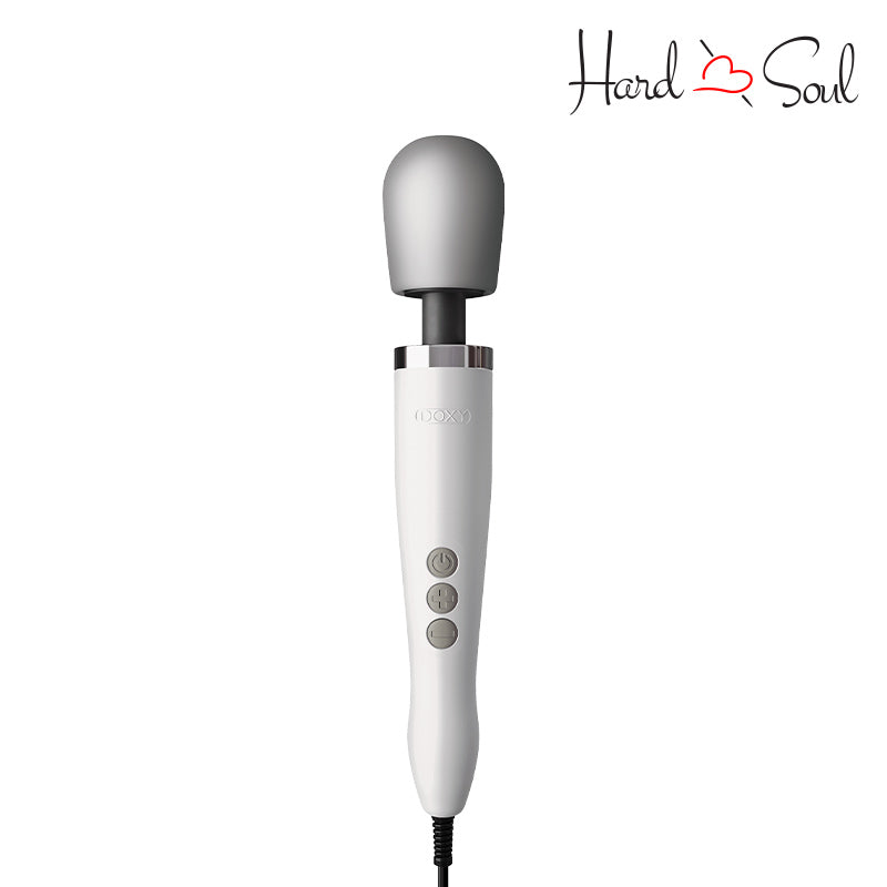 A Doxy Original Wand Massage White with adjustment buttons - HardnSoul