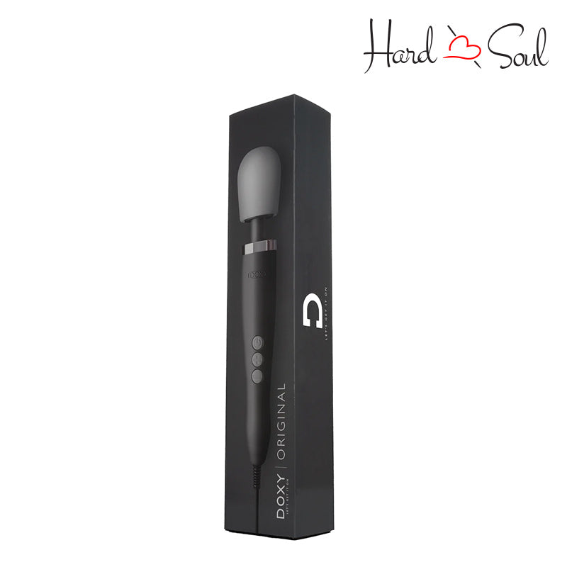 A Box of Doxy Original Wand Massager Black - HardnSoul