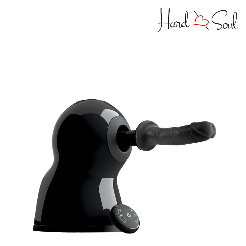Side view of Fetish Fantasy The Bigger Bang Thrusting & Rotating Sex Machine - HardnSoul
