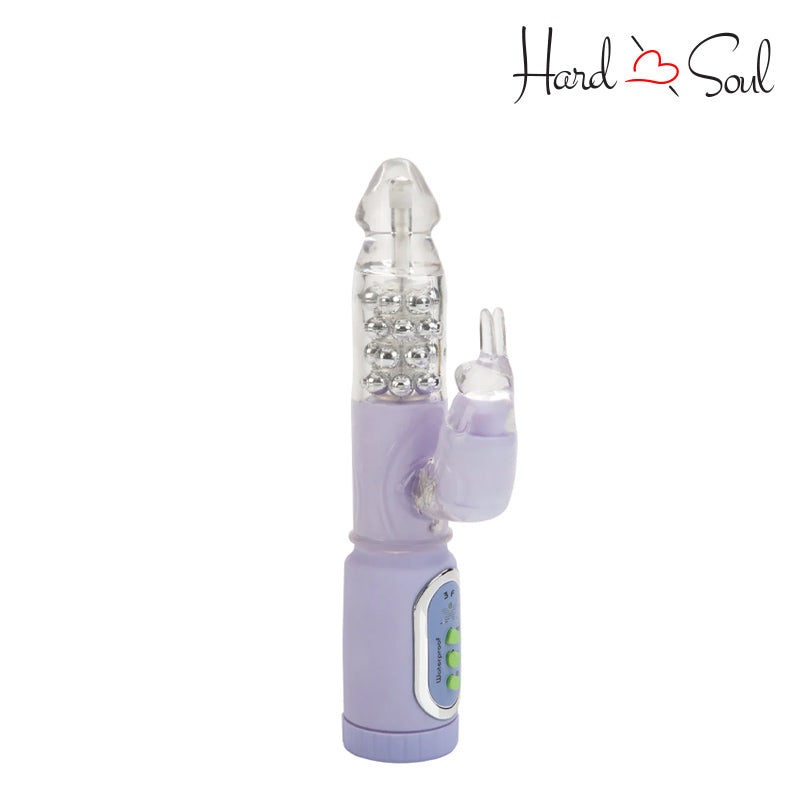 A First Time Jack Rabbit Vibrator Purple with adjustment button - HardnSoul
