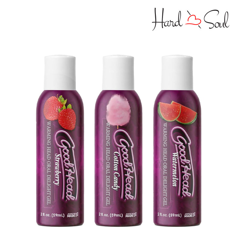 Three Bottles of GoodHead Warming Head - HardnSoul