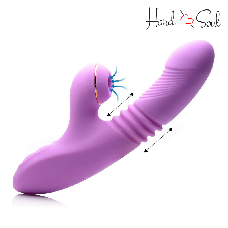 A Inmi Shegasm Pro-Thrust Suction Rabbit Purple - HardnSoul