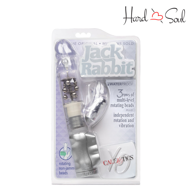 Front Side of Jack Rabbit Waterproof Rabbit 3 Rows Silver Box - HardnSoul