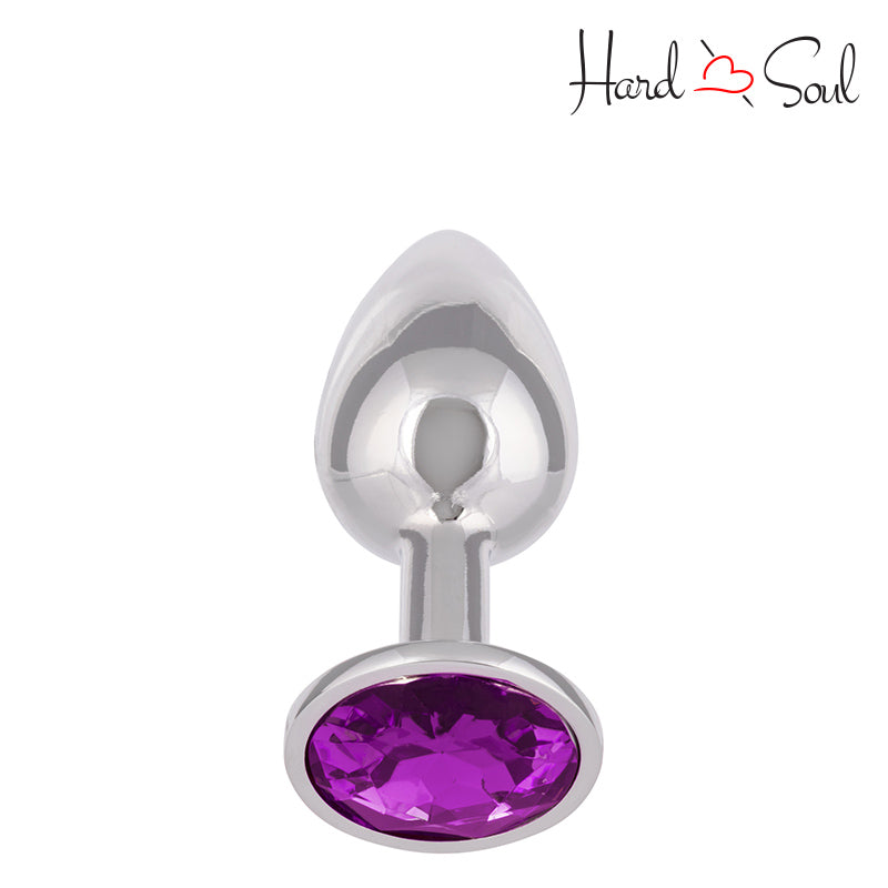 A Jewel Small Amethyst Anal Plug - HardnSoul