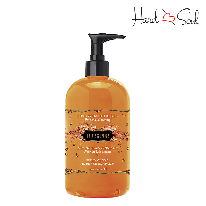 A Bottle of Kama Sutra Luxury Bathing Gel Wild Clove - HardnSoul