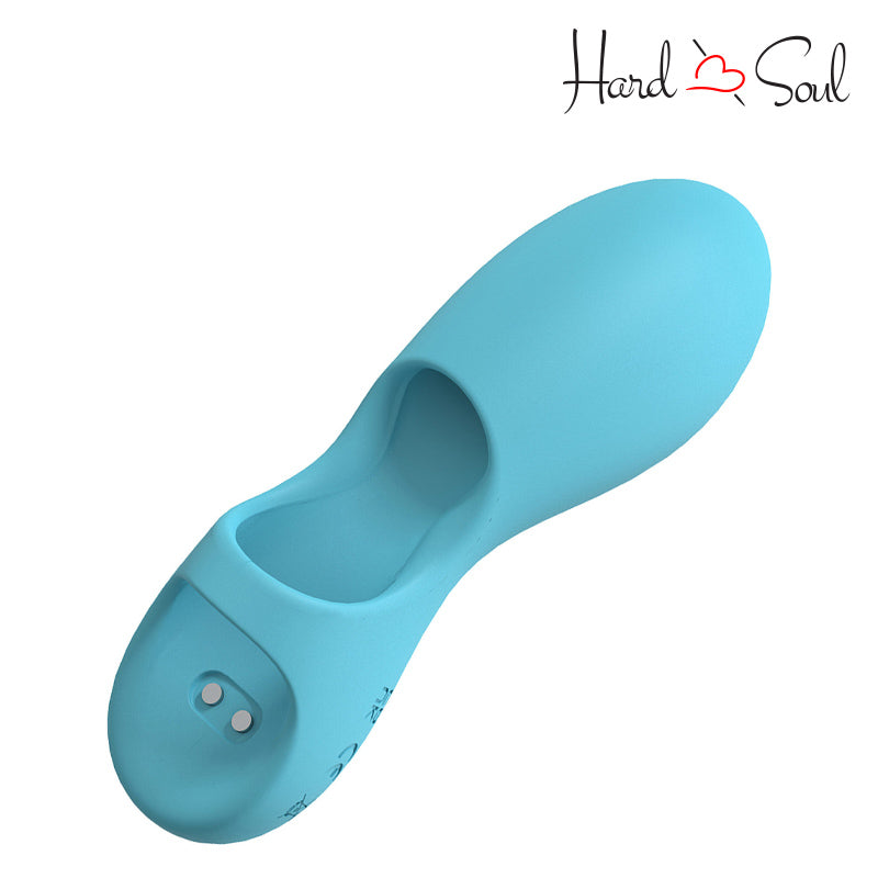 A LoveLine Joy Finger Vibrator Blue - HardnSoul