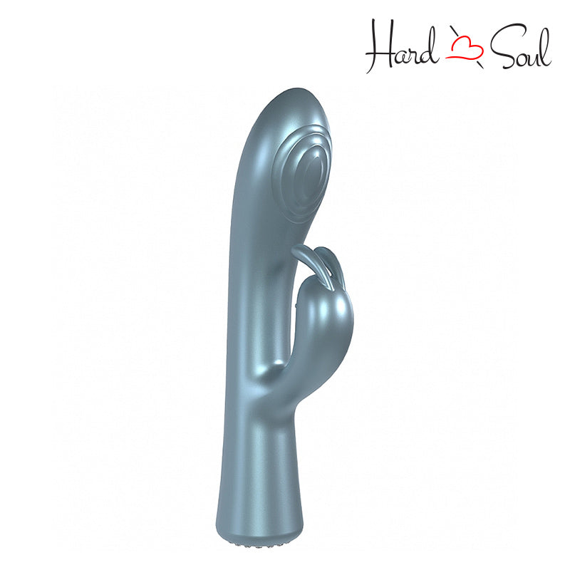 Front Side of LoveLine La Perla I Rabbit Vibrator Blue - HardnSoul