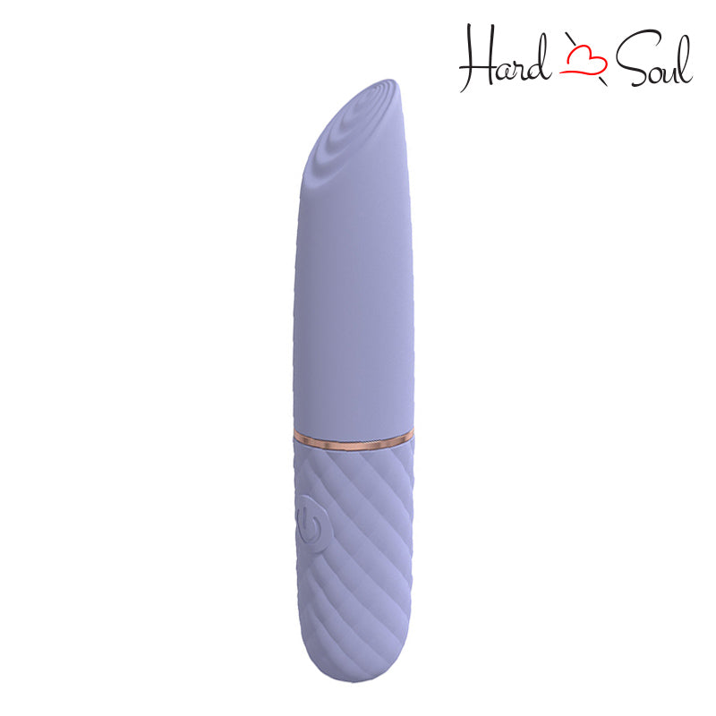 A LoveLine Beso Mini Lipstick Vibrator Lavender with firing button - HardnSoul
