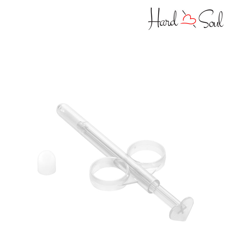 Side of Lube Tube Applicator Clear - HardnSoul