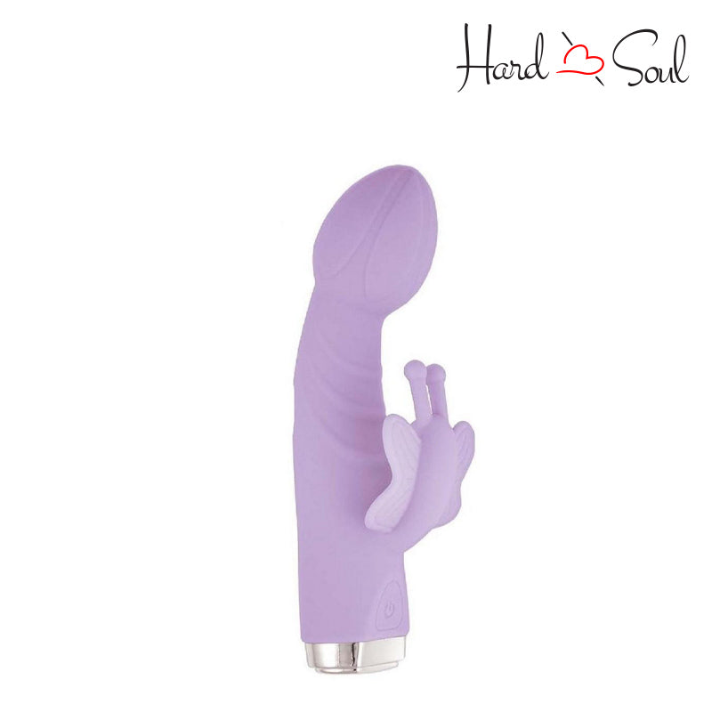A My Secret Butterfly Rabbit Vibrator Purple - HardnSoul