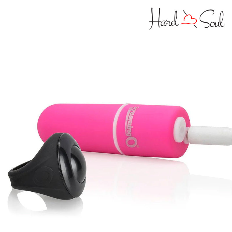 A Bullet and a Finger Ring of My Secret Rechargeable Panty Vibe Set Pink - HardnSoul