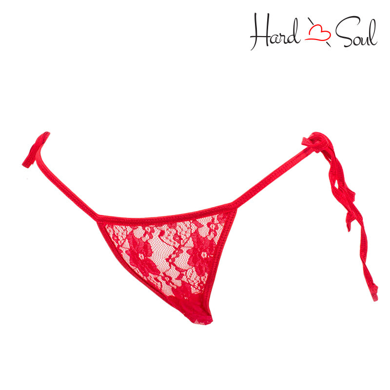 A My Secret Rechargeable Panty Vibe Set Red - HardnSoul