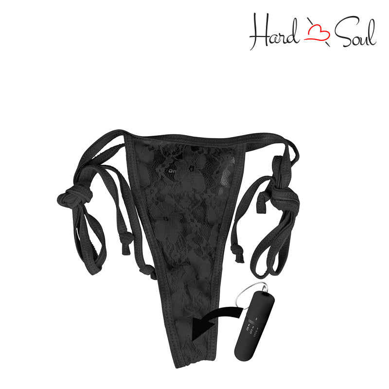 Black My Secret Remote Control Panty Vibe - HardnSoul