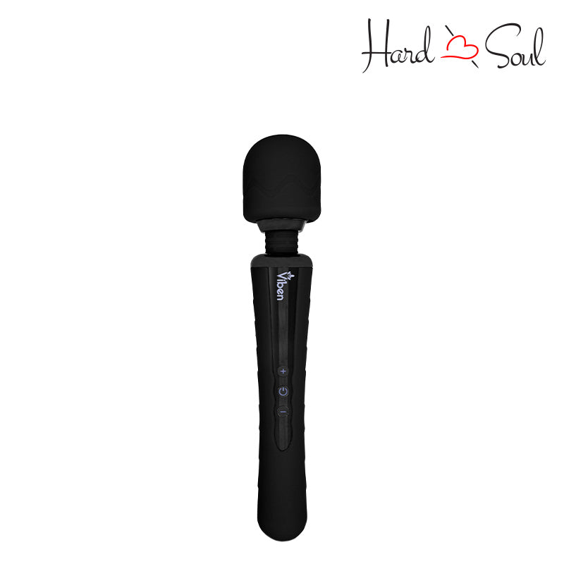 Obsession Intense Wand Massager Black with adjustment buttons - HardnSoul