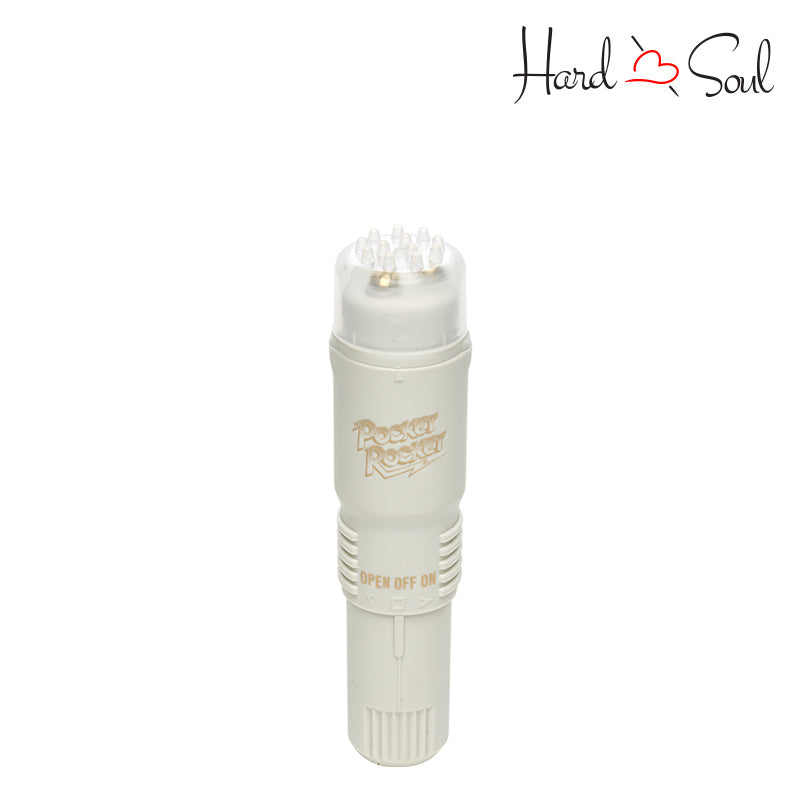 Original Pocket Rocket Mini Massager 4" Ivory - HardnSoul
