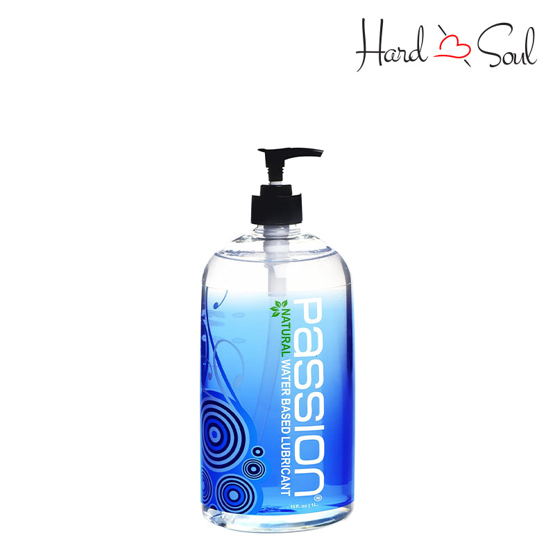16oz bottle of Passion Natural Water-Based Lubricant - HardnSoul