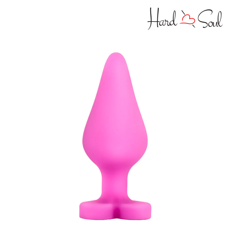 A Play with Me Naughty Candy Hearts Be Mine Butt Plug Pink - HardnSoul