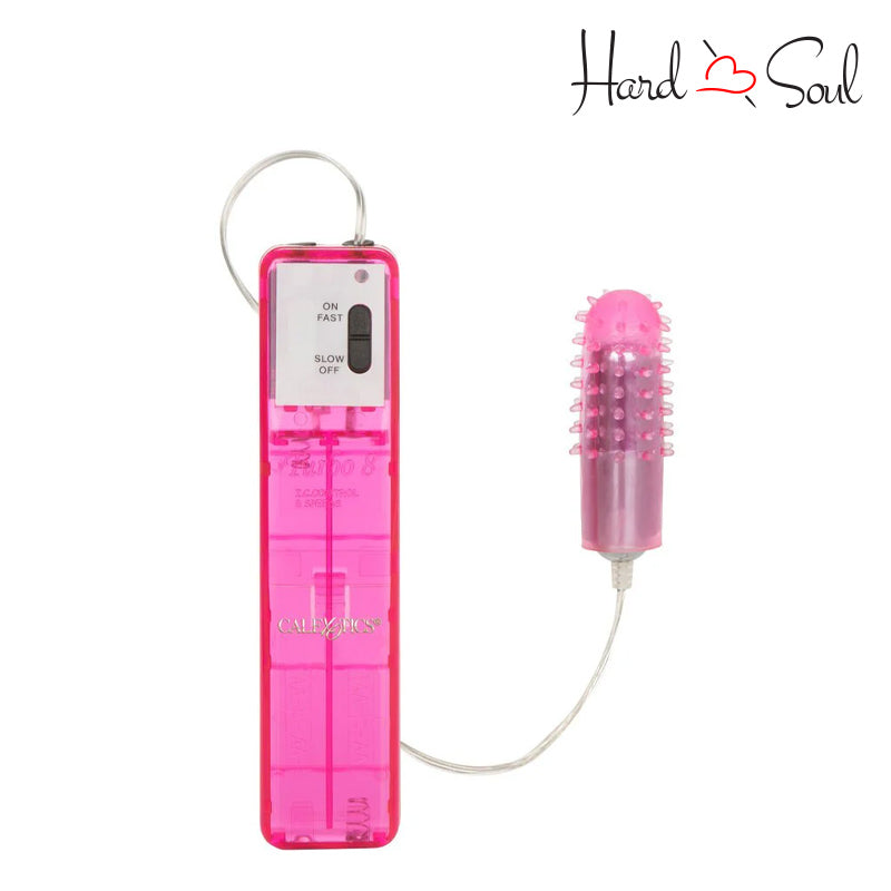 A Pocket Exotics Turbo 8 Accelerator Single Bullet Pink - HardnSoul