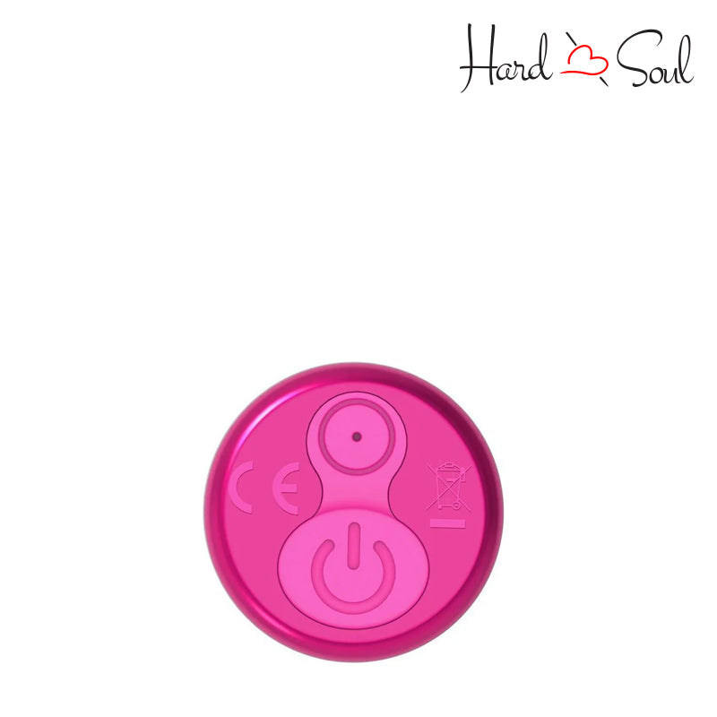 Bottom Side of PowerBullet Frisky Finger Rechargeable Pink - HardnSoul