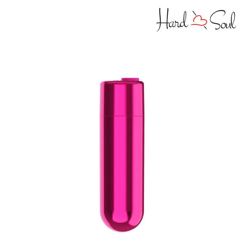 Side of PowerBullet Frisky Finger Rechargeable Pink - HardnSoul