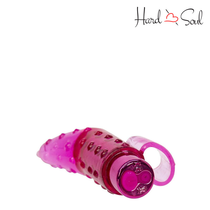 Bottom Side of PowerBullet Frisky Finger Rechargeable Pink - HardnSoul
