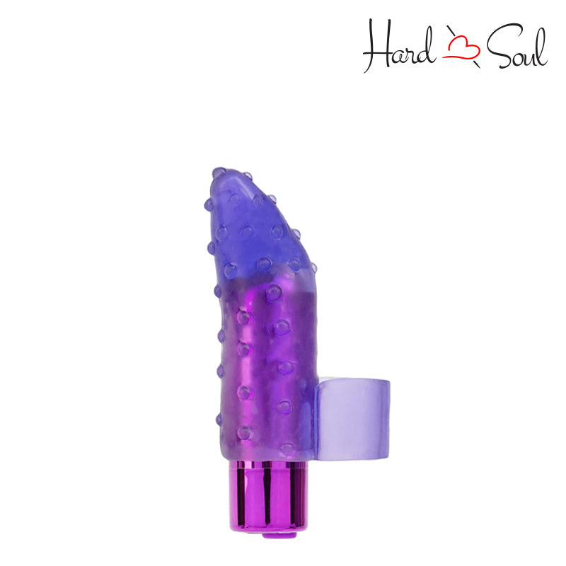 A PowerBullet Frisky Finger Rechargeable Purple - HardnSoul