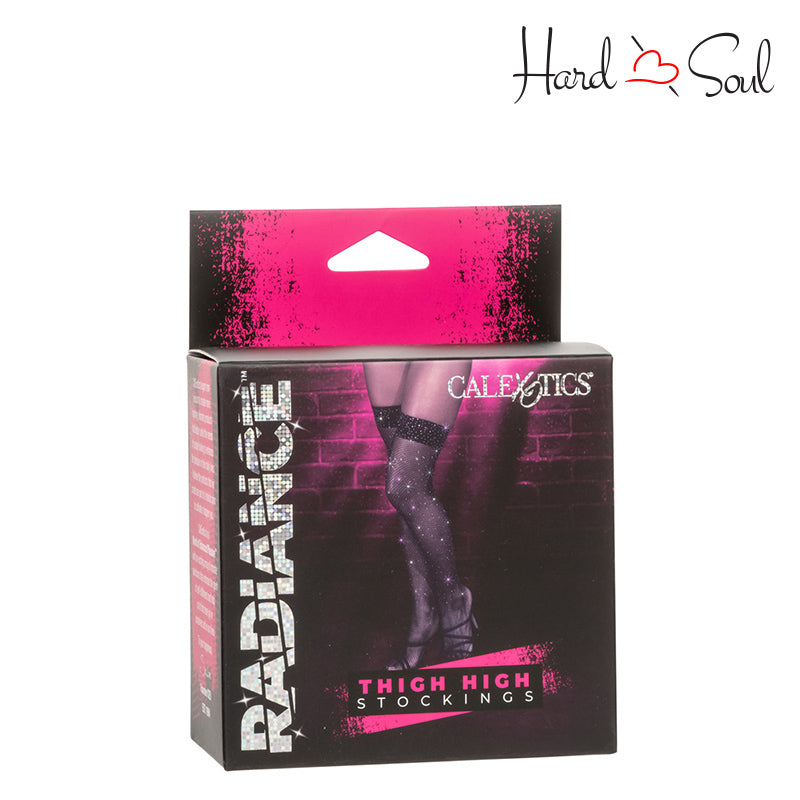 Front Side of Radiance Thigh High Stockings Box - HardnSoul
