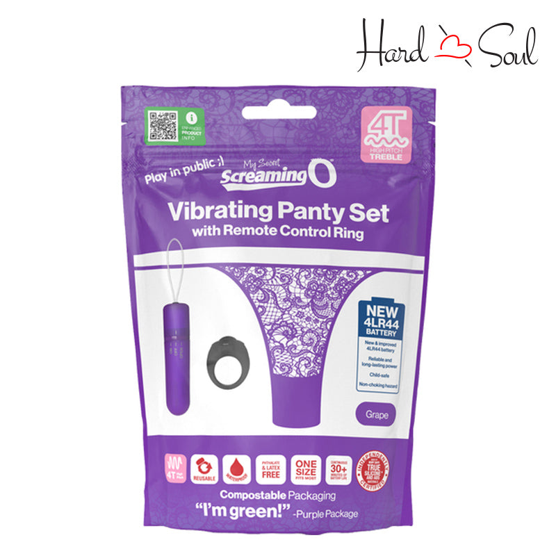 A Box of Screaming O My Secret Remote 4T Panty Vibe Grape - HardnSoul