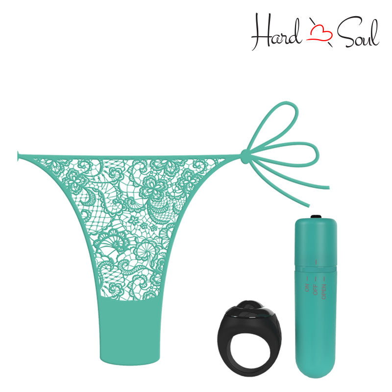 A Screaming O My Secret Remote 4T Panty Vibe Kiwi Set - HardnSoul